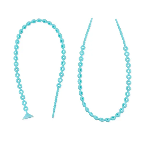 Bumkins Suministros de alimentación con clip para chupete para bebé niña o niño, correas de juguete para taza de sorber, mordedor, accesorios de Azul