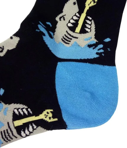 Miniatura 7 de HSELL - Calcetines de algodón para hombre, de vestir, con diseños divertidos y alocados