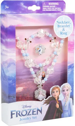 Miniatura 11 de LUV HER Girls Jewelry Set - Dress Up Toy Jewelry Box Set with Bead Necklaces, Bracelets, and Rings - Frozen Play Accessories - Ages 3+
