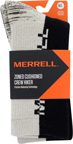 Miniatura 3 de Merrell Men's and Women's Zoned Cushioned Wool Hiking Crew Socks-1 Pair Pack-Breathable Arch Support
