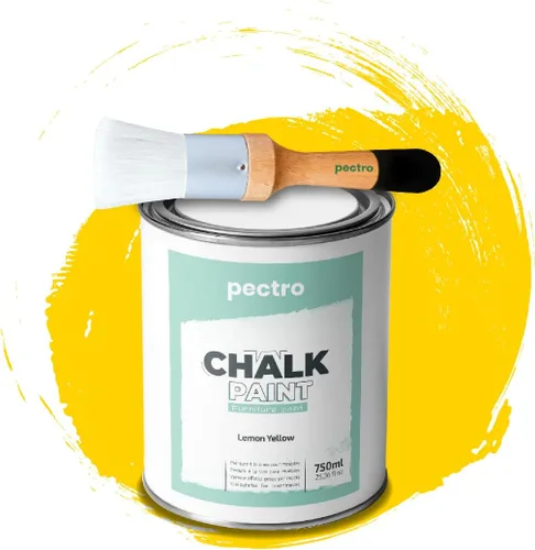 Miniatura 17 de Pintura de tiza para muebles, 25 onzas líquidas (25.4 fl oz) + pincel especial para pintura de tiza, pintura para muebles, sin lijar ni imprimar
