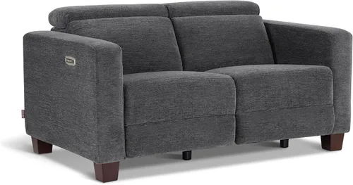 Miniatura 11 de MCombo Sofá Reclinable de 88.6'', Sofá Reclinable Eléctrico Wall Hugger con Reposacabezas Ajustable, Puertos de Carga USB A y C, Patas de Madera