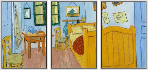 Miniatura 148 de Lienzo decorativo para pared - cuadro con estampado Giclée para decoración del hogar Noche estrellada sobre el Ródano