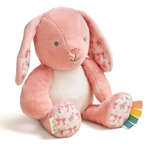 Miniatura 19 de Itzy Ritzy Snuggles Juguete de Peluche – Animal de Peluche Suave para Bebés, Niños y Adultos – Cintas Sensoriales y Telas Texturizadas para Juego