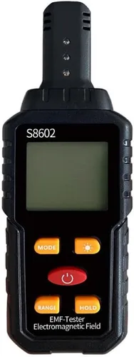Geigers Contador Detector de radiación nuclear Detector radiactivo de alta precisión Medidor de datos gamma Dosímetro Medidor Emf Medidor de