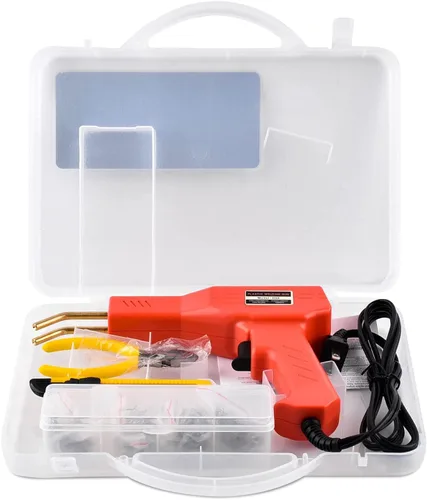 Miniatura 8 de Soldador de plástico, 800 grapas, kit de soldadura de plástico, imprescindible para bricolaje, encendido/apagado instantáneo, kit de soldador