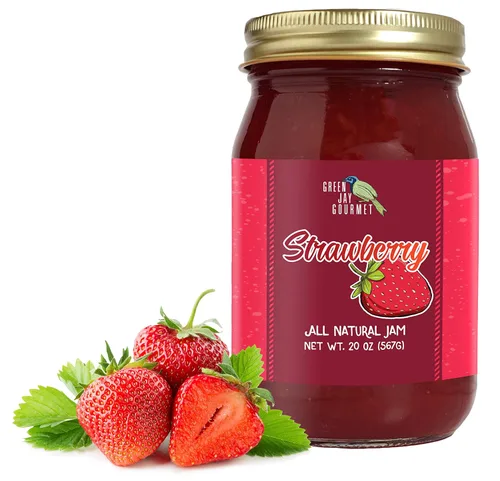 Miniatura 15 de Green Jay Gourmet Mermelada de Guayaba - Mermelada de Frutas 100% Natural con Fruta de Guayaba y Jugo de Limón - Mermelada Vegana, Sin Gluten - No