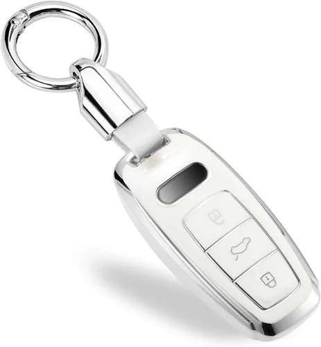 Miniatura 46 de para Cadillac - Funda para llavero con cuerda trenzada metálica, funda suave mejorada para 2020 en adelante CT4 CT5 CT6 XTS XT4 XT5 ATS, etc.