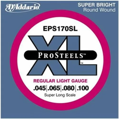 Miniatura 21 de D'Addario XL ProSteels - Cuerdas para bajo - EPS170-6SL - 6 cuerdas - Escala súper larga - Luz regular, 32-130