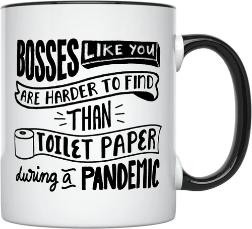 YouNique Boss - Taza de café de 11 onzas, taza de café Worlds Best Boss para hombres y mujeres, taza divertida para jefe, regalos para el mejor jefe
