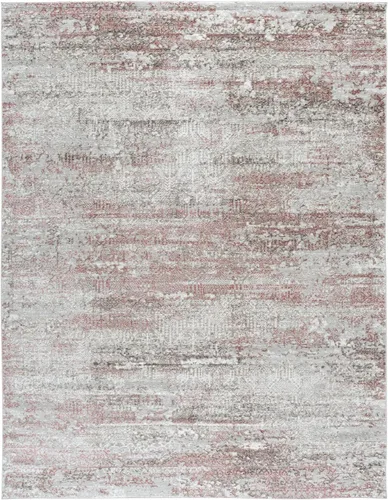 Miniatura 3 de SAFAVIEH Meadow Collection - Alfombra decorativa de 2 x 5 pies, beige y rosa, diseño abstracto moderno, no desprende pelusa y de fácil cuidado