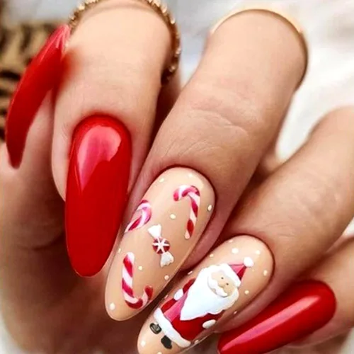 Miniatura 14 de 24 uñas acrílicas a presión, uñas postizas largas con forma de ataúd brillante, color rosa degradado, con diamantes de imitación y purpurina