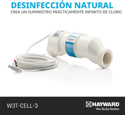 Miniatura 4 de Hayward W3T-Cell-3 TurboCell - Celda de cloración de sal para piscinas enterradas