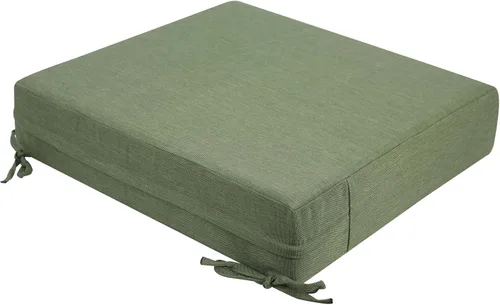 Miniatura 7 de Magpie Fabrics - Juego de 2 fundas para cojines de patio (solo funda de repuesto, sin inserto!), funda para cojín de asiento profundo impermeable