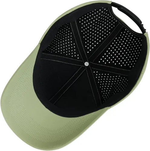Miniatura 5 de VOBOOM Gorra de béisbol de secado rápido para hombre, gorra de bola de malla cortada con láser, gorra curvada del Snapback del ala