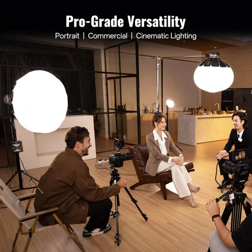 Miniatura 4 de ZHIYUN Caja de luz para farol de 65 cm/25.5 pulgadas/2.1 pies con montaje Bowens, caja de luz de video profesional para estudio fotográfico