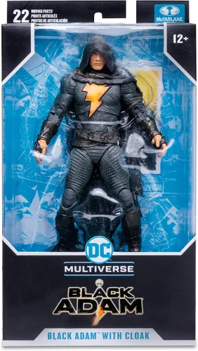 Miniatura 8 de McFarlane Toys DC Black ADAM Movie 7IN Figuras - ADAM negro con capa
