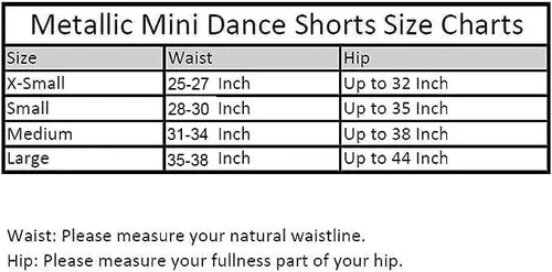 Miniatura 3 de Pantalones cortos metálicos brillantes de cintura baja elástica para rave, pantalones cortos de baile, pantalones calientes para mujeres y niñas