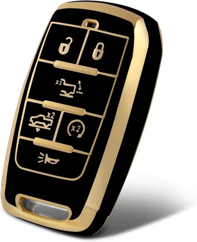 Miniatura 28 de Estuche para Llave Inteligente de TPU Funda Protectora Compatible con Azera Elantra GT EQUUS Genesis Coupe Santa FE Sonata Tucson Veloster KIA