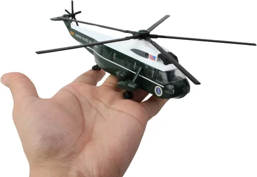 Miniatura 6 de Daron Marine One Helicóptero Presidencial VH-3D, azul