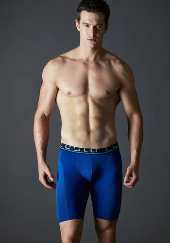 Miniatura 9 de TSLA Paquete de 2 calzoncillos tipo bóxer transpirables para hombre, de malla refrescante, con bolsa