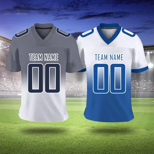 Miniatura 5 de Camiseta de fútbol personalizada para niños y adultos con número de nombre, camiseta de fútbol personalizada para hombres y mujeres