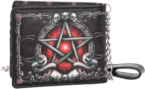 Miniatura 3 de Nemesis Now Baphomet Wallet negro talla única