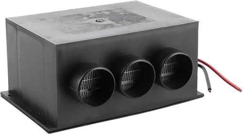 Calentador de coche 12 V 600 W 3 agujeros portátil calentador de invierno calentamiento rápido descongelante calentador de coche desempañador se