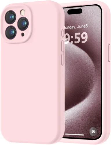 Miniatura 125 de LOVE 3000 Compatible con Funda para iPhone 15, [Cámara de Cobertura Completa de Silicona Suave] [Protección contra Caídas de 8 pies], Forro de Negro