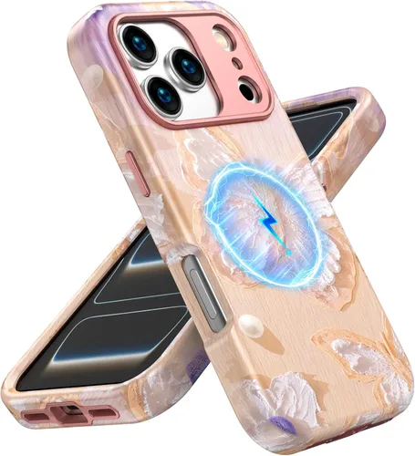 Miniatura 31 de Magsafe - Funda protectora para iPhone 13/14, a prueba de golpes, a prueba de caídas, funda inalámbrica para parachoques, protección híbrida