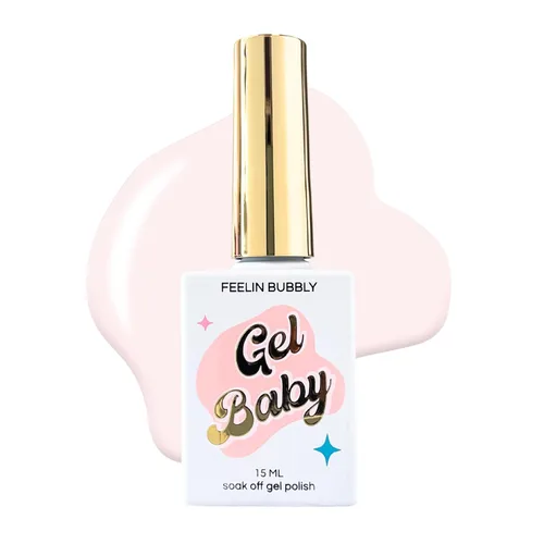 Miniatura 27 de Twinkled T Esmalte de uñas en gel para bebés - De larga duración 15ml, se quita con lámpara LED UV para manicura artística de uñas 0.5oz (Bare Baby)