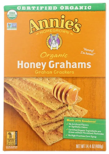 Miniatura 11 de Annie's Galletas orgánicas originales de Cheddar Squares horneadas, hechas con queso real, 11.25 onzas