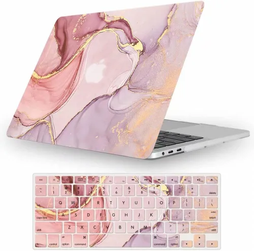Miniatura 14 de Fancity Funda compatible con MacBook Pro de 13 pulgadas con Touch Bar versión 2022-2016, chip M2 M1 A2338/A2289/A2251/A2159/A1989/A1706, carcasa
