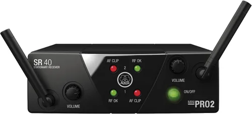 Miniatura 3 de AKG Audio Pro, 2 micrófonos inalámbricos y transmisores, (3351H00050)
