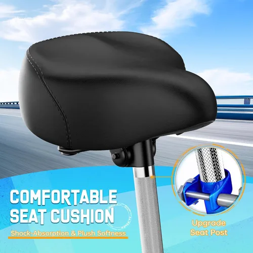 Miniatura 7 de Outroad - Triciclo Comfort de 24/26 pulgadas, triciclo de crucero de 1 velocidad, bicicletas de 3 ruedas con cesta grande para personas mayores