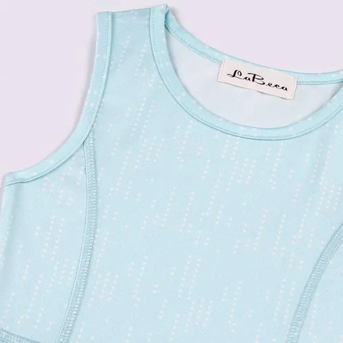 Miniatura 4 de LaBeca - Vestido sin mangas o de manga larga para niñas, vestidos casuales con diseño de unicornio o sirena para niñas pequeñas o grandes