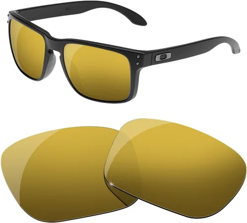 Miniatura 9 de Lentes de repuesto polarizadas para gafas de sol Oakley Holbrook XL, múltiples opciones, con paño para lentes