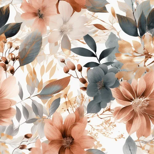 Miniatura 9 de MuralPeel Flores de Árbol Rosas Coloridas Fantásticas Arcoíris Maravilla de Fantasía Paisaje de Cuento de Hadas Papel Pintado de Despegar y Pegar