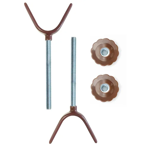 Miniatura 3 de Adaptador de barandilla para puerta de bebé Varillas de husillo en Y - M8 (8mm) Pieza de repuesto de tornillo para puertas de seguridad para bebés