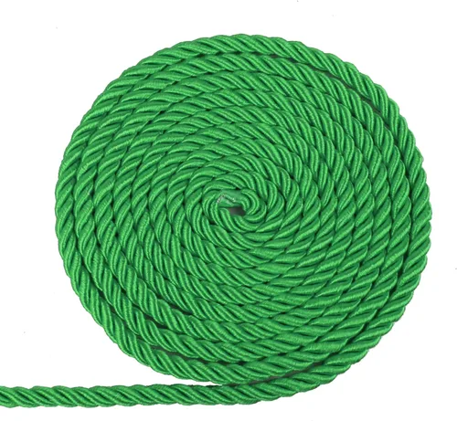 Miniatura 17 de BEL AVENIR Cuerda trenzada de 0.236 in y 16 yardas, cuerda decorativa de nailon hecha a mano para costura, manualidades, tapicería, decoración