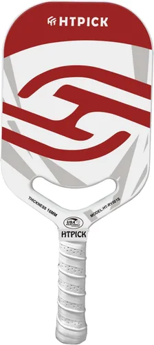 Palas de Pickleball | Pala de Pickleball de Fibra de Carbono T700 con Garganta Aero | Moldeado por Prensado en Caliente | Núcleo de Polímero de 16mm