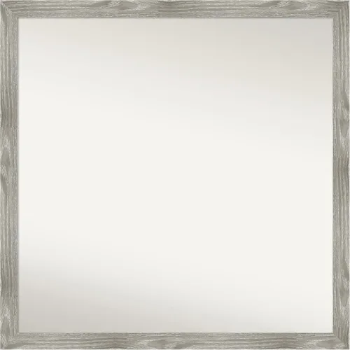 Miniatura 258 de Amanti Art Espejo personalizado, espejo de baño gris plomo a rayas, espejo de pared o espejo de tocador de baño sobre el fregadero