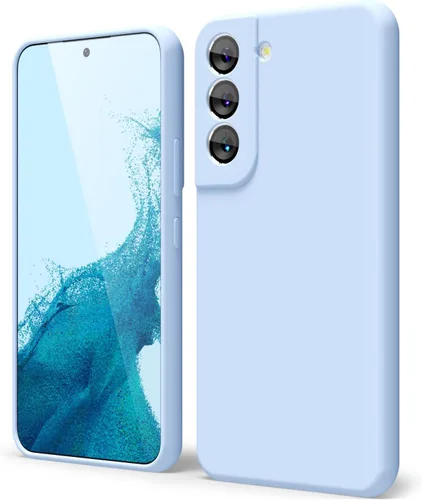 Miniatura 265 de oakxco Funda para teléfono Samsung Galaxy S21 Ultra con agarre de silicona líquida, bonita funda delgada y delgada de goma suave de TPU lisa
