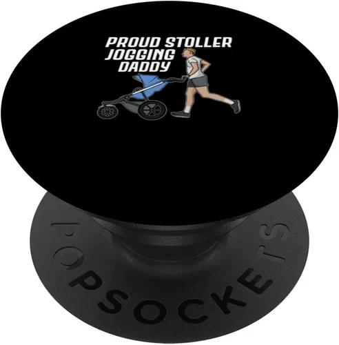Miniatura 6 de Jogging Stroller Baby Running Buggy Workout Cardio Fitness PopSockets MagSafe PopGrip for iPhone