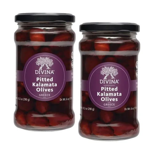 Miniatura 2 de Divina, Olives Kalamata Pitted, 10.2 onzas