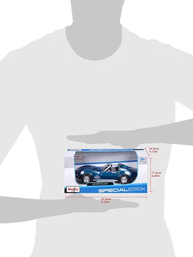 Miniatura 11 de Maisto 1/24 Edición Especial 1970 Chevrolet Corvette - Azul