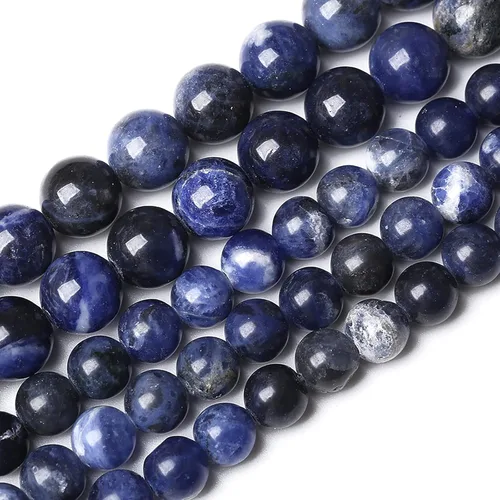Miniatura 67 de 36 cuentas de calcedonia de jade rojo natural de 25/64 pulgadas (0.394 in), redondas sueltas, piedras preciosas energéticas curativas, para hacer