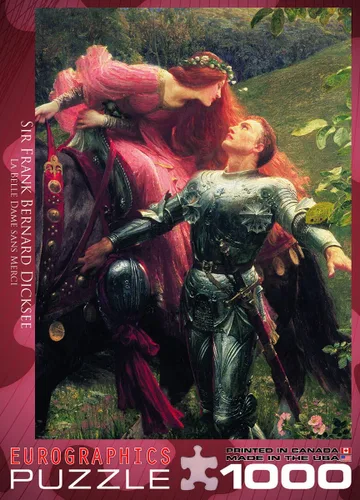 Miniatura 4 de EuroGraphics La Belle Dame sans Merci (detalle) por Sir Frank Dicksee - Rompecabezas de 1000 piezas