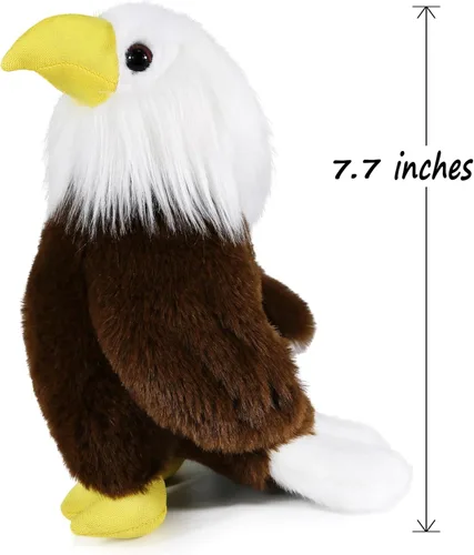 Miniatura 5 de Ice King Bear Peluche de águila calva de 7.7 pulgadas
