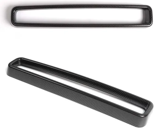 Miniatura 3 de JeCar Insertos de Parrilla ABS Kit de Embellecedores de Cubierta de Parrilla Accesorios Exteriores Compatibles con Dodge Challenger 2015-2023